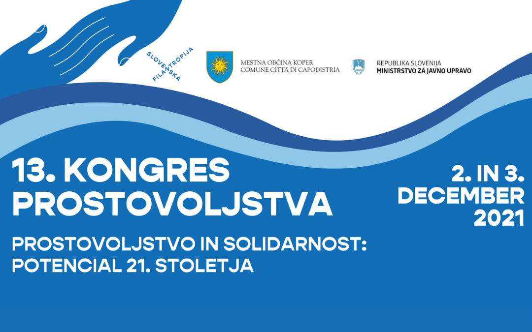 Pasica 13. Slovenskega kongresa prostovoljstva.