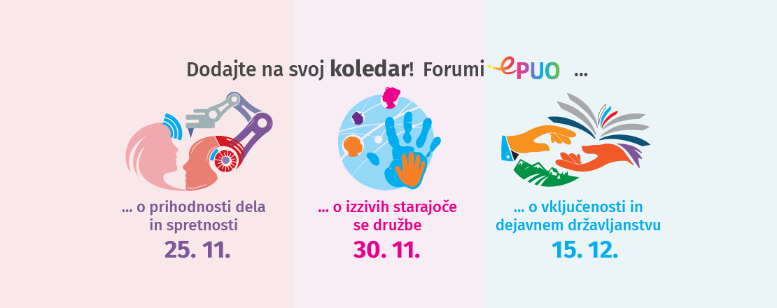 Pasica s povabilom na zadnje tri forume EPUO v letu 2021.