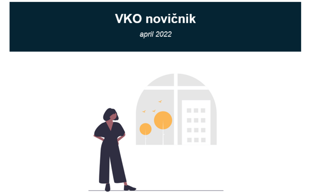 Naslovna slika VKO novičnika april 2022.