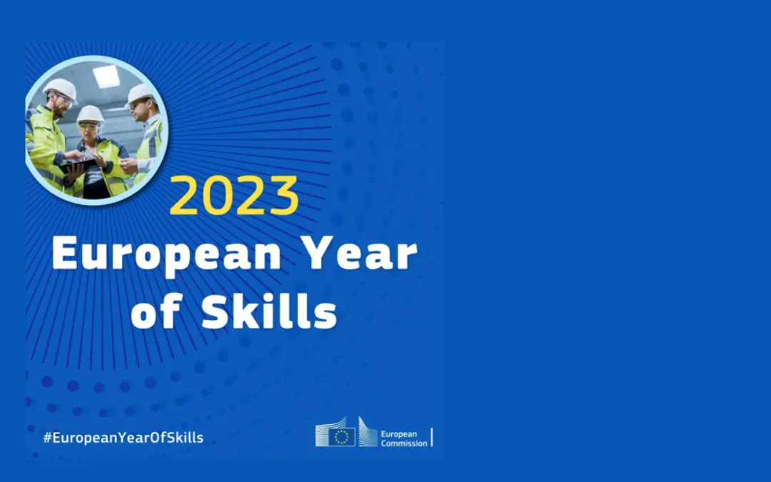 Cover of the website of European Year of Skills