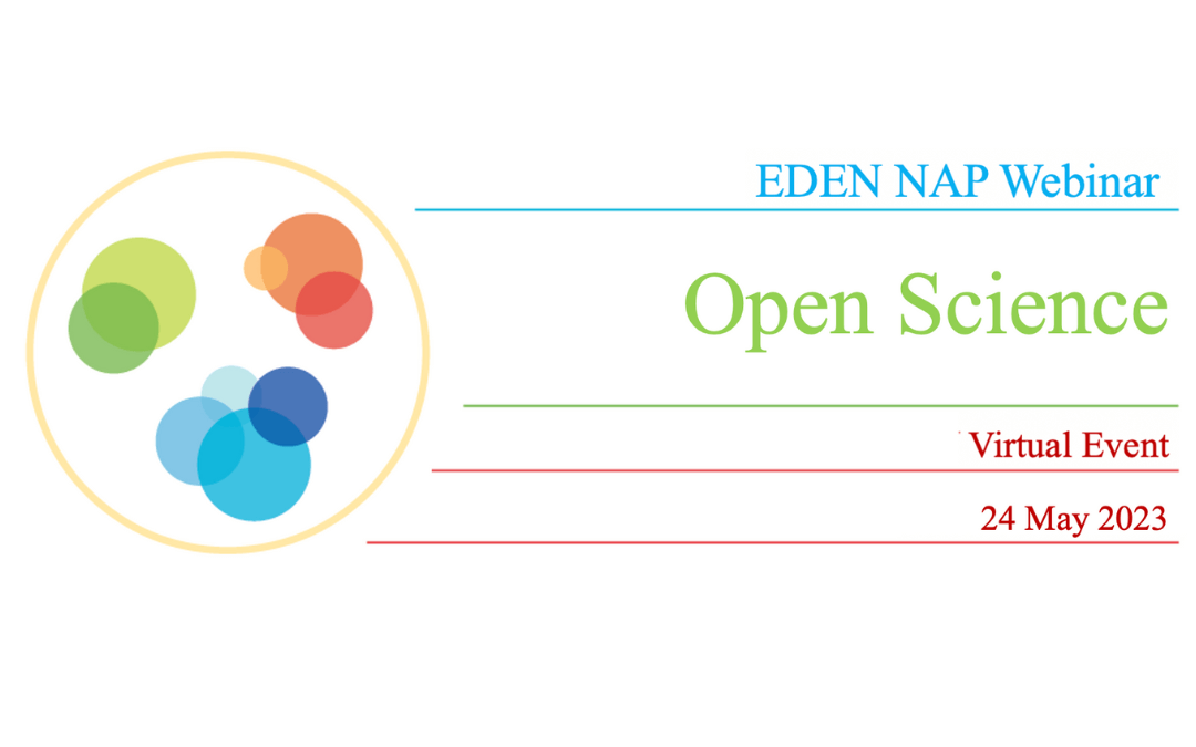 Pasica spletnega seminarja EDEN o odprti znanosti.