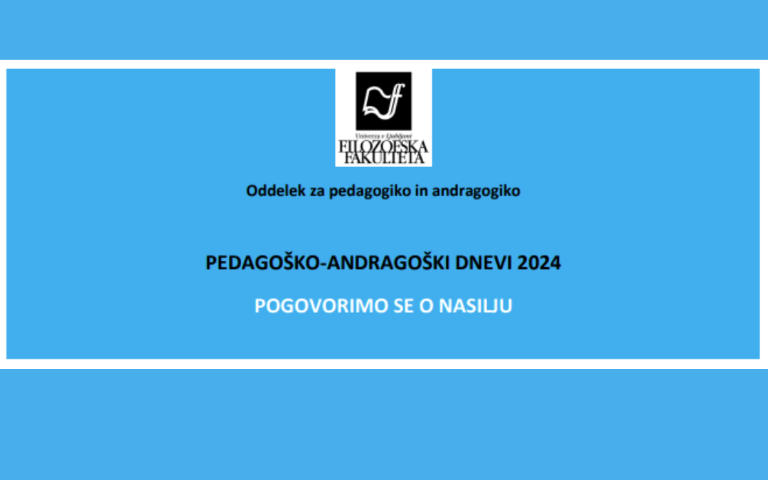 Pasica za Pedagoško-andragoške dneve 2024. 