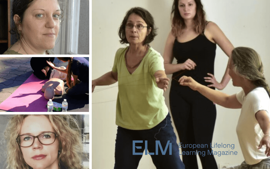 ELM_Magazine-012024 Kolaž slik, ki prikazuje vsebino ali avtorje januarskih člankov v reviji ELM Magazine 2024.