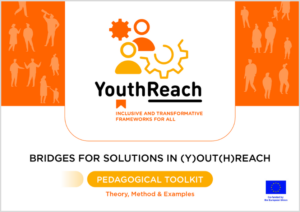 Cover of the publication Bridges for Solutions in (Y)out(h)reach: Pedagogical toolkit