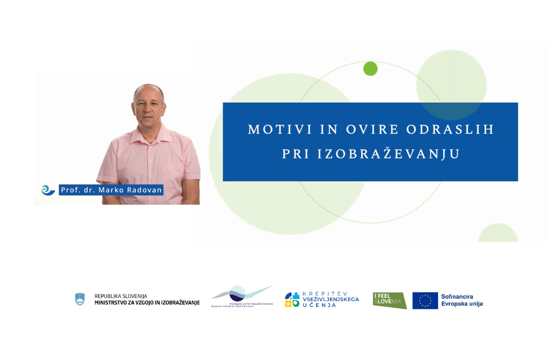 Pasica videa Motivi in ovire odraslih za izobraževanje