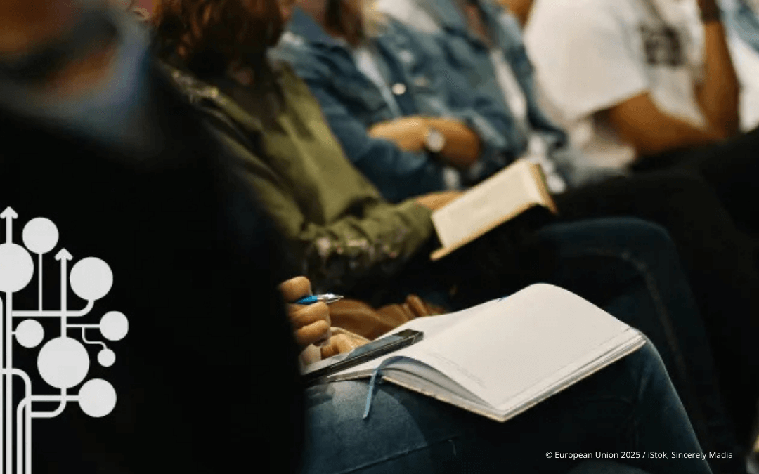Pasica spletnega seminarja EPALE: Jezikovno izobraževanje za vključevanje na trg dela.