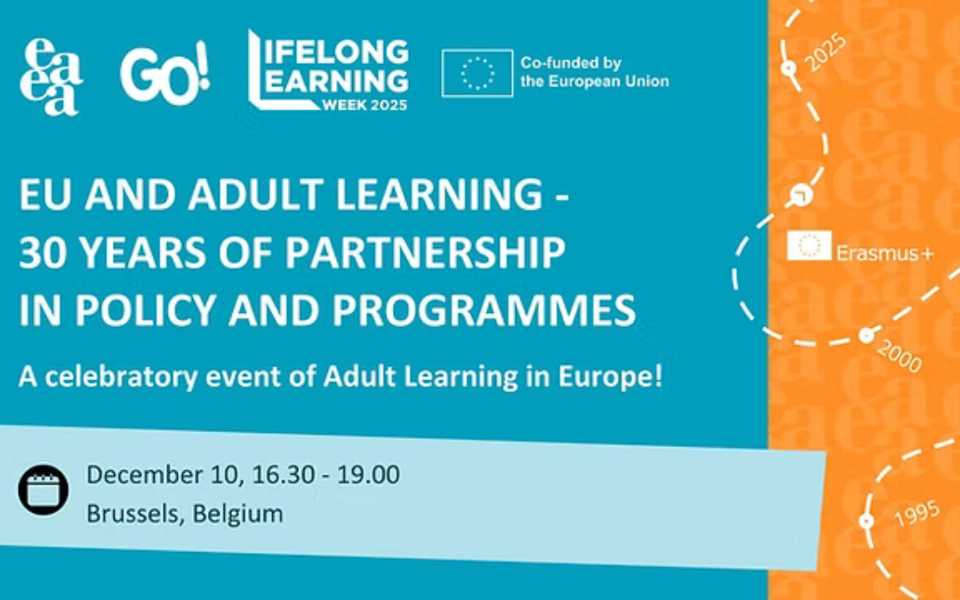 Pasica dogodka EU in izobraževanje odraslih – 30 let partnerstva na področju politik in programov