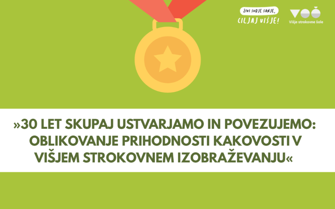 Pasica 15. konference o kakovosti v višjem strokovnem izobraževanju