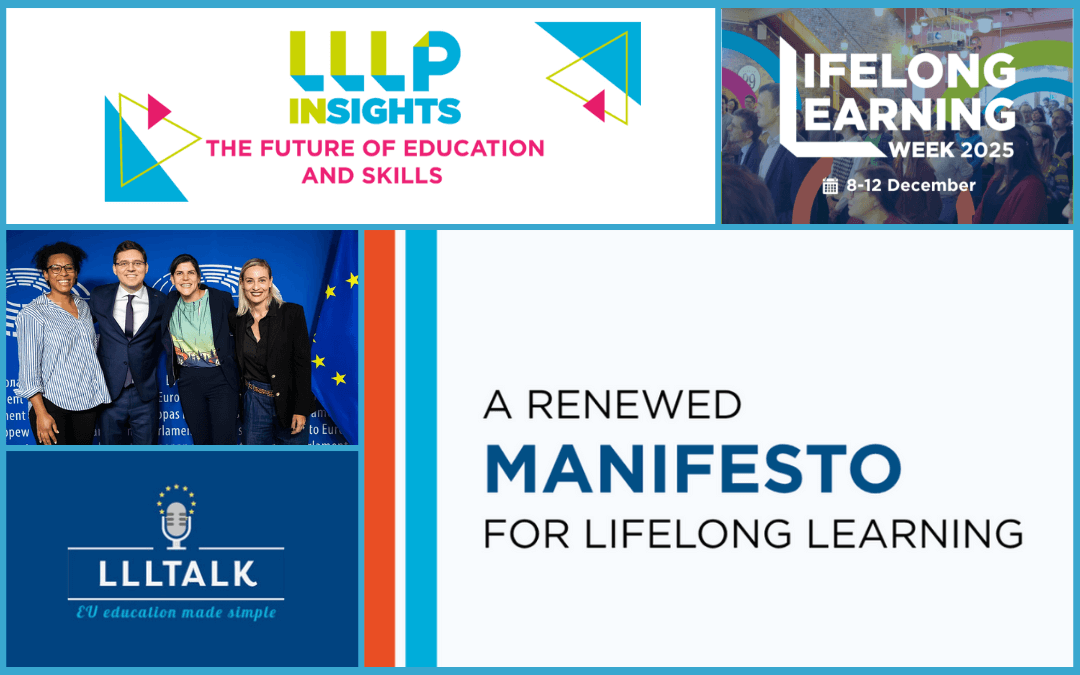 LLLP_Insights-122025 Logotip glasila LLLP Insights s slikami iz izbranih novic decembrske številke za leto 2025.