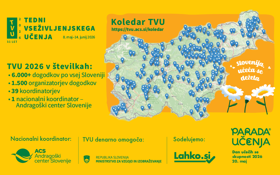 Pasica TVU s koledarjem prireditev