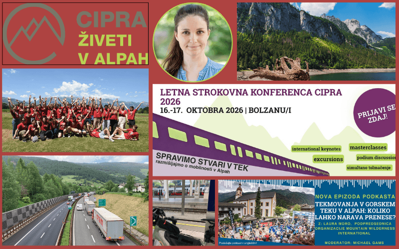 Kolaž fotografij, ki prikazujejo vsebino 5. številke revije alpMedia Newsletter 2026.