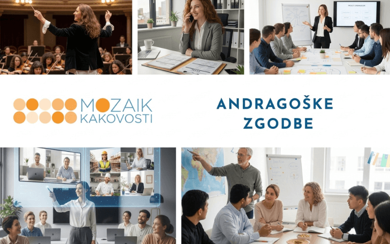 Andragoške zgodbe – nova zbirka na Mozaiku kakovosti