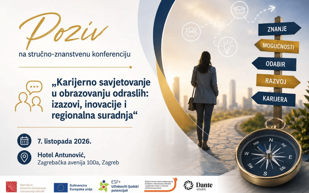 Karierno_svetovanje_v_IO Pasica konference Karierno svetovanje v izobraževanju odraslih