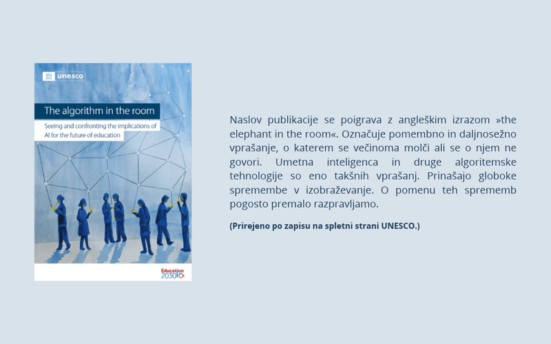 Izobraževanje v dobi umetne inteligence: vprašanja, o katerih moramo spregovoriti