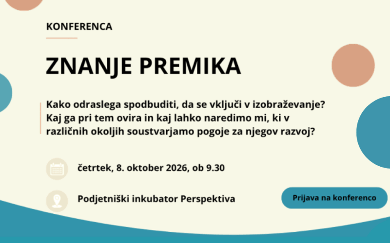 Znanje premika: kaj odrasle spodbudi k učenju?